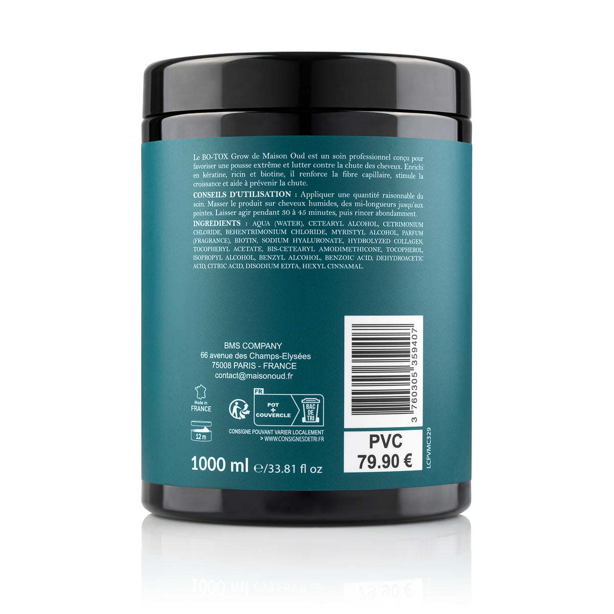 Bo-Tox Grow – Ginseng, Biotine & Kératine