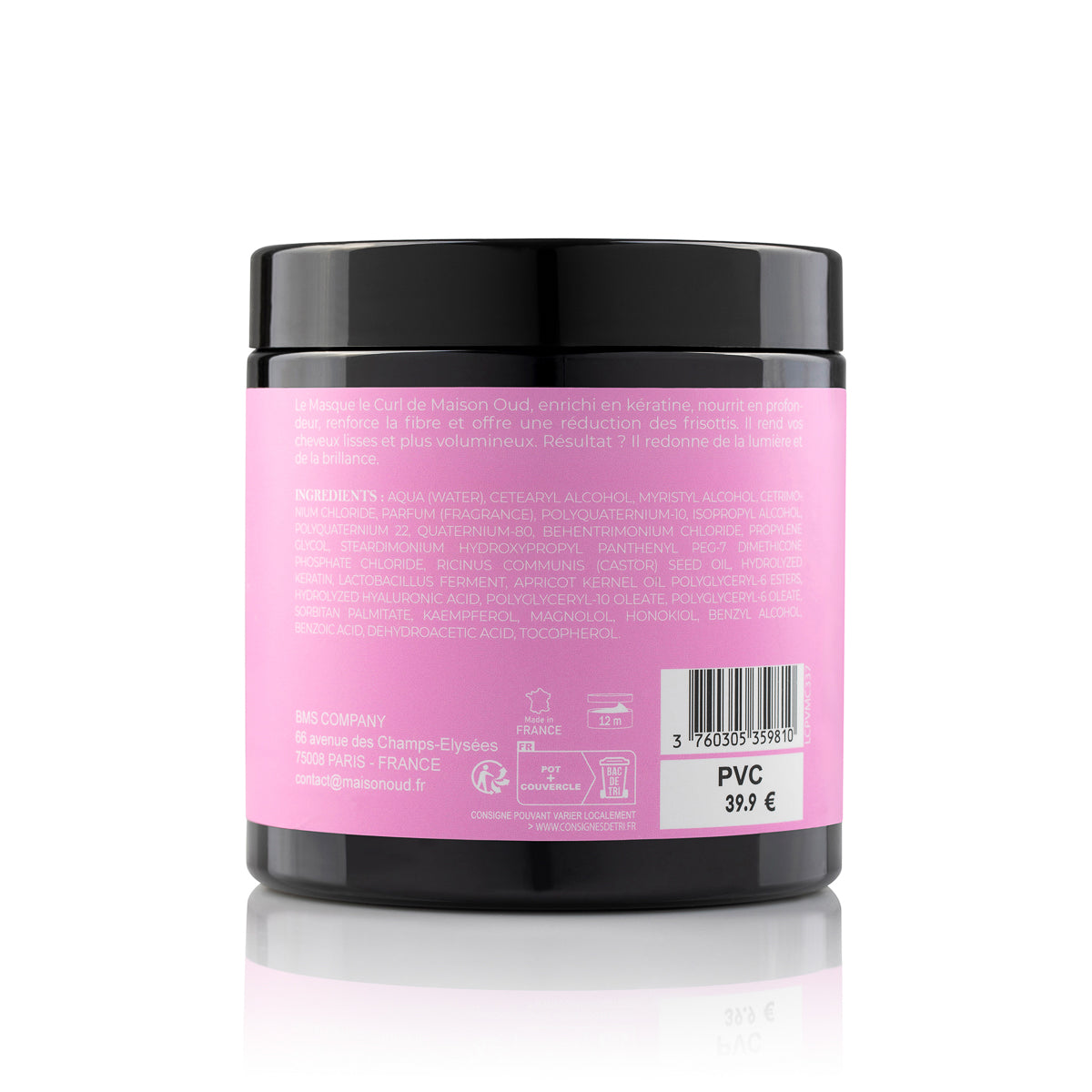 Masque Capillaire Le Curl - Macadamia & Avocat