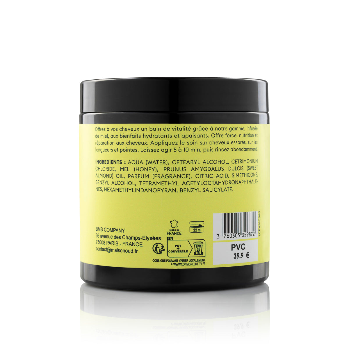 Masque Capillaire Full Repair – Nigelle & Kératine