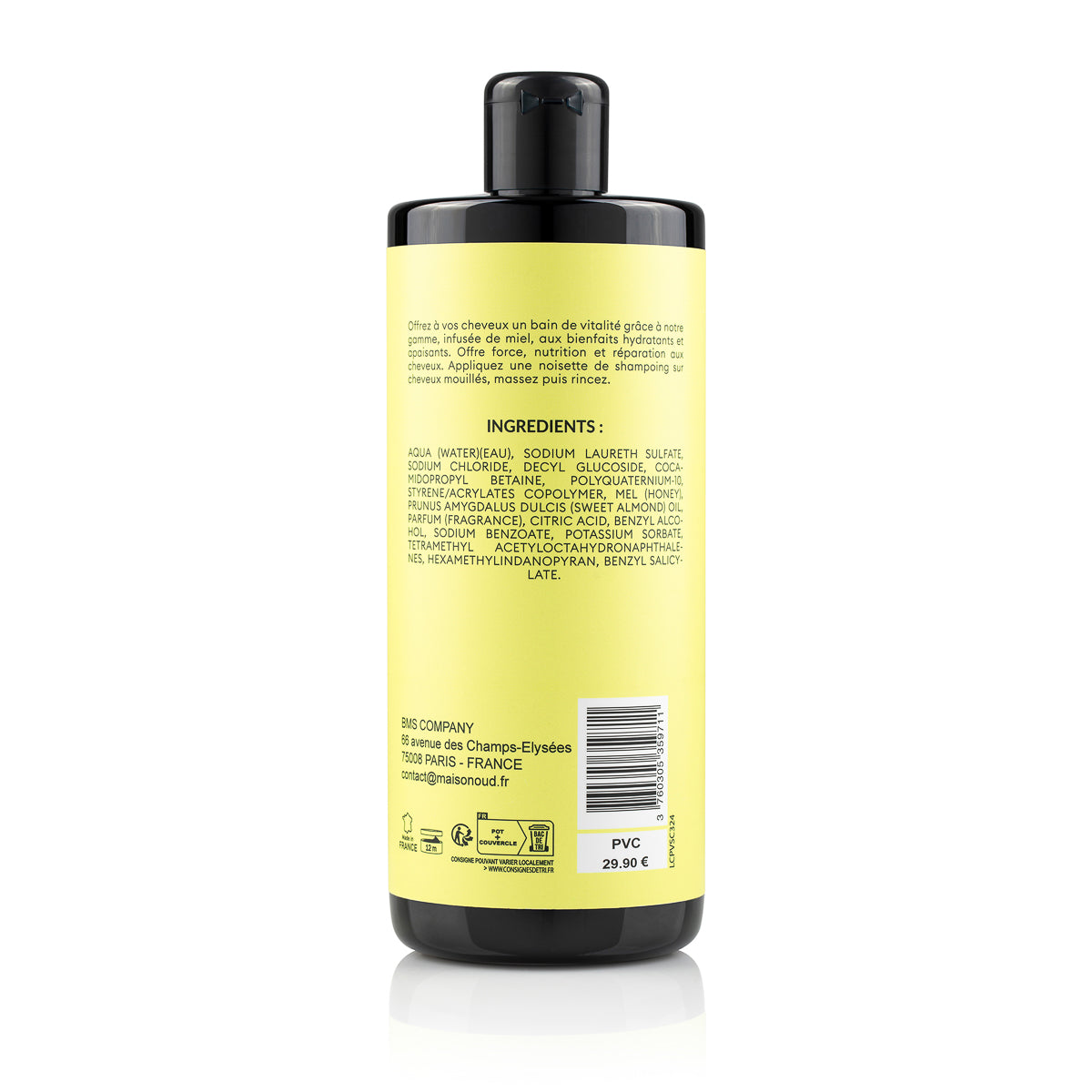 Shampooing Full Repair – Nigelle, Acide Hyaluronique & Kératine