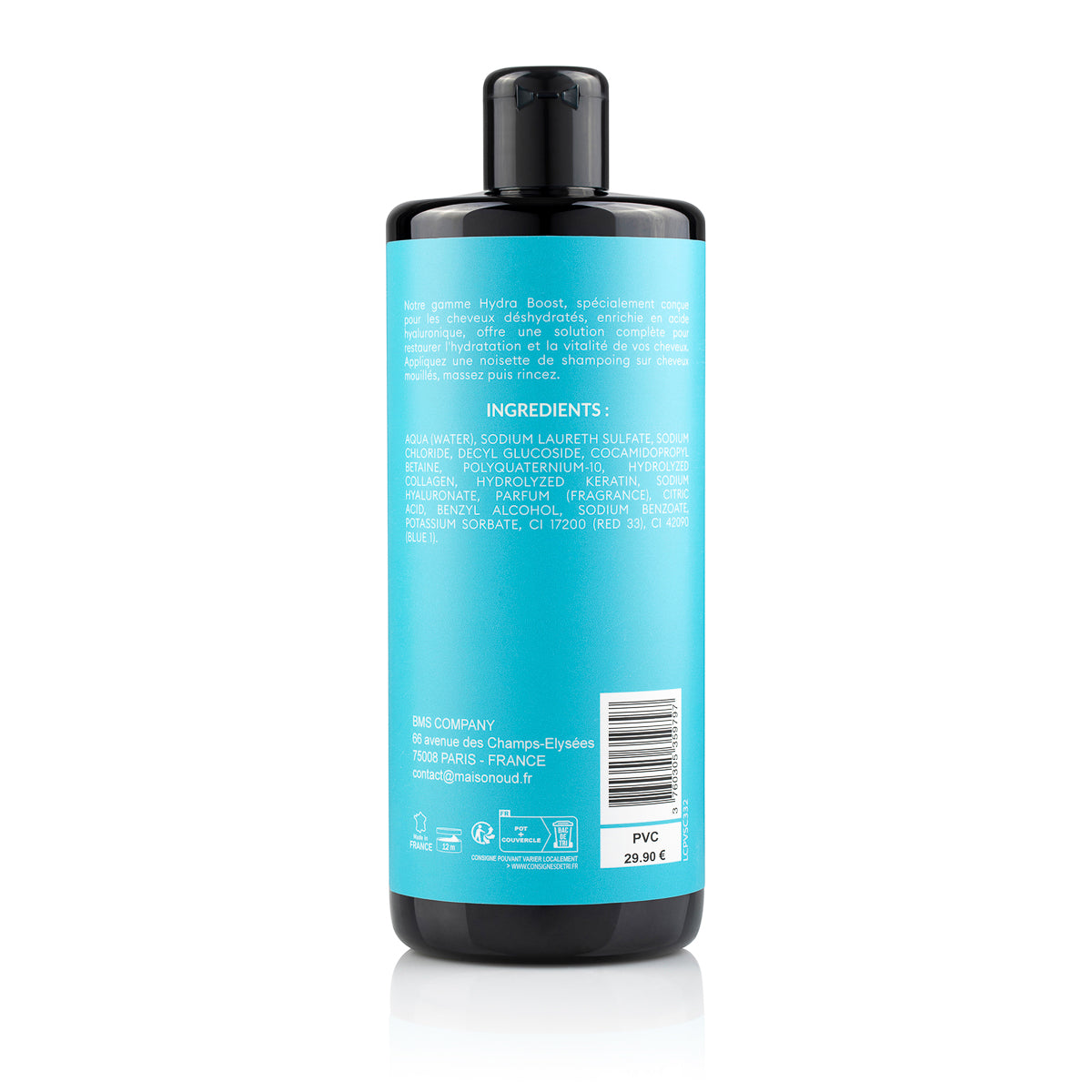 Shampooing Hydra Boost – Acide Hyaluronique & Kératine