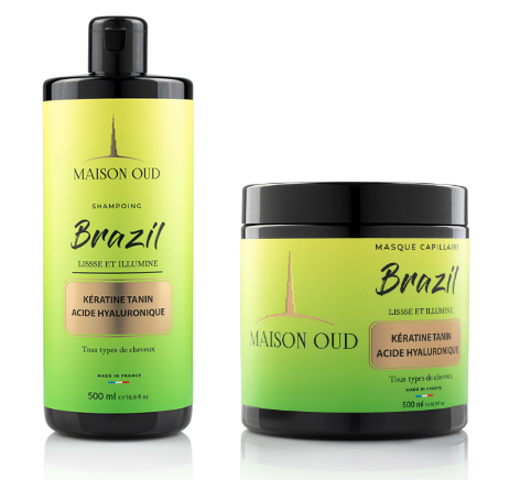 Duo Shampoing 500mL + Masque 500mL - BRAZIL