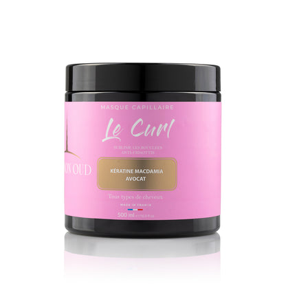 Masque Capillaire Le Curl - Macadamia & Avocat