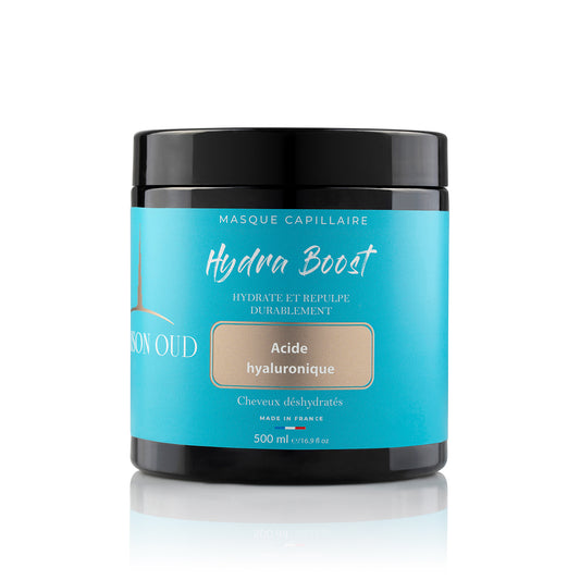 Masque Capillaire Hydra Boost – Acide Hyaluronique & Kératine