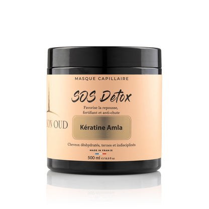 Masque Capillaire SOS Detox – Kératine & Amla