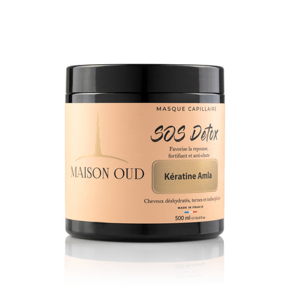 Masque Capillaire SOS Detox – Kératine & Amla