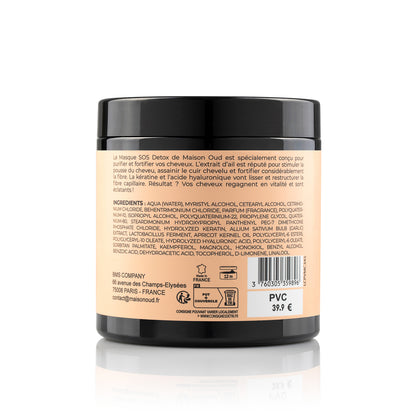 Masque Capillaire SOS Detox – Kératine & Amla