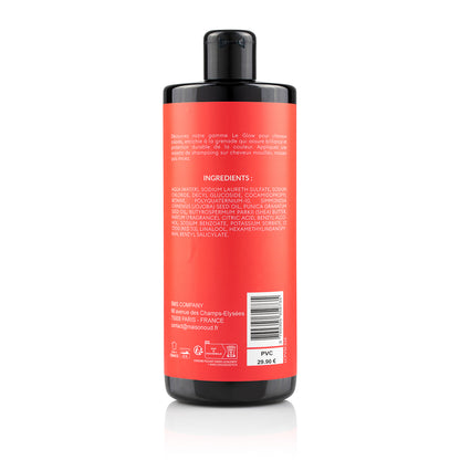 Shampooing Glow – Kératine & Acide Hyaluronique