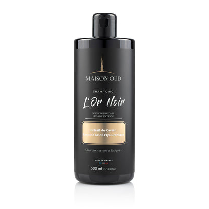 Shampooing L'Or Noir – Caviar & Kératine